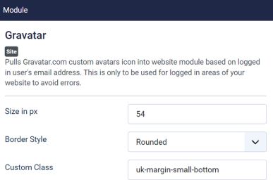 Gravatar Module for Joomla!