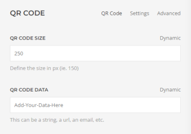 YOOtheme Pro QR Code Element